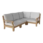Anderson Teak - Riviera Luxe 4-Pieces Modular Set