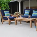 Anderson Teak - Riviera Luxe 7-Pieces Modular Set With Rectangular Table B - Image 4