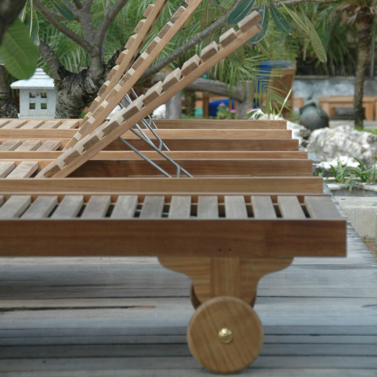 Anderson Teak - Capri Sun Lounger 4-Pieces Set - Image 4
