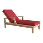 Anderson Teak - Brianna Sun Lounger with Arm - Image 4