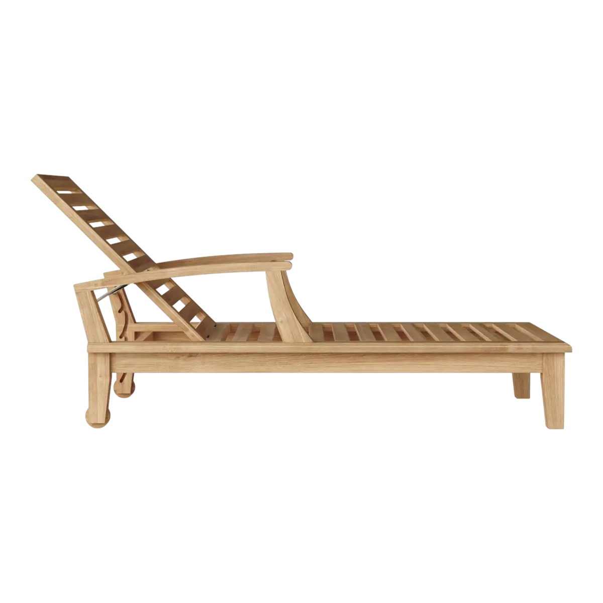 Anderson Teak - Brianna Sun Lounger with Arm - Image 1