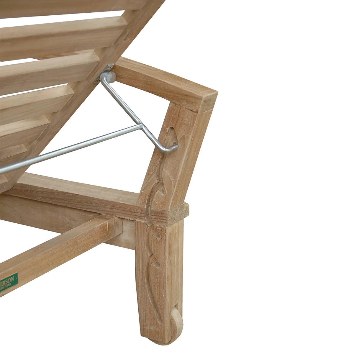 Anderson Teak - Brianna Sun Lounger with Arm - Image 3