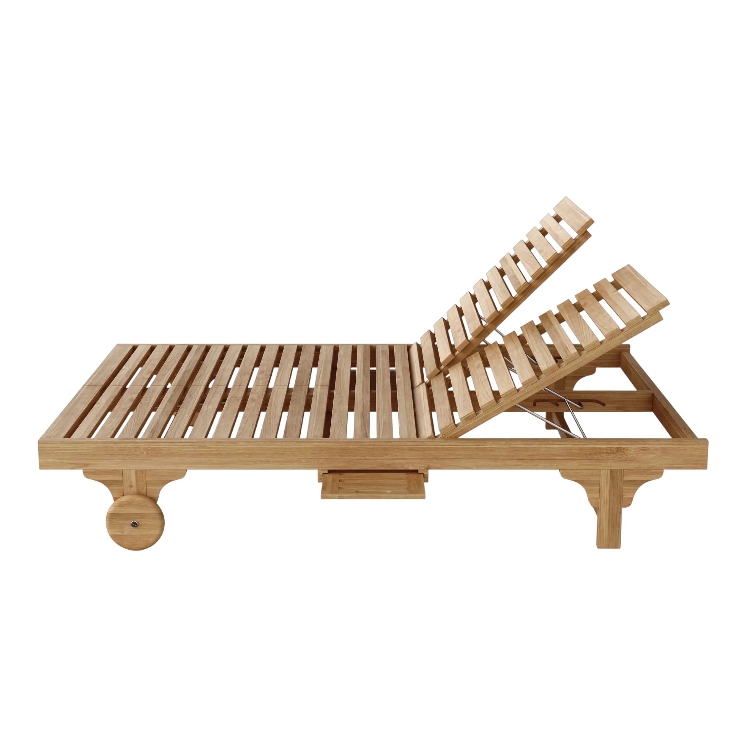 SL-282.03 Anderson Teak - Bel-Air Double Sun Lounger Double Back - Image 2