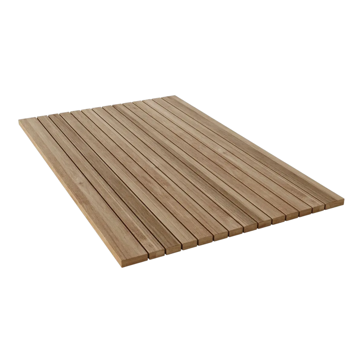 Anderson Teak - Rectangular Shower Mat Roll It & Go! - Image 1