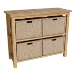 Anderson Teak - Wicker Basket for Towel Console TB-4720 (1 pair) - Image 2
