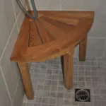 Anderson Teak - Shower Stool Corner - Image 6