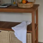 Anderson Teak - Towel Console w/ 2 Shelves Table - Image 5