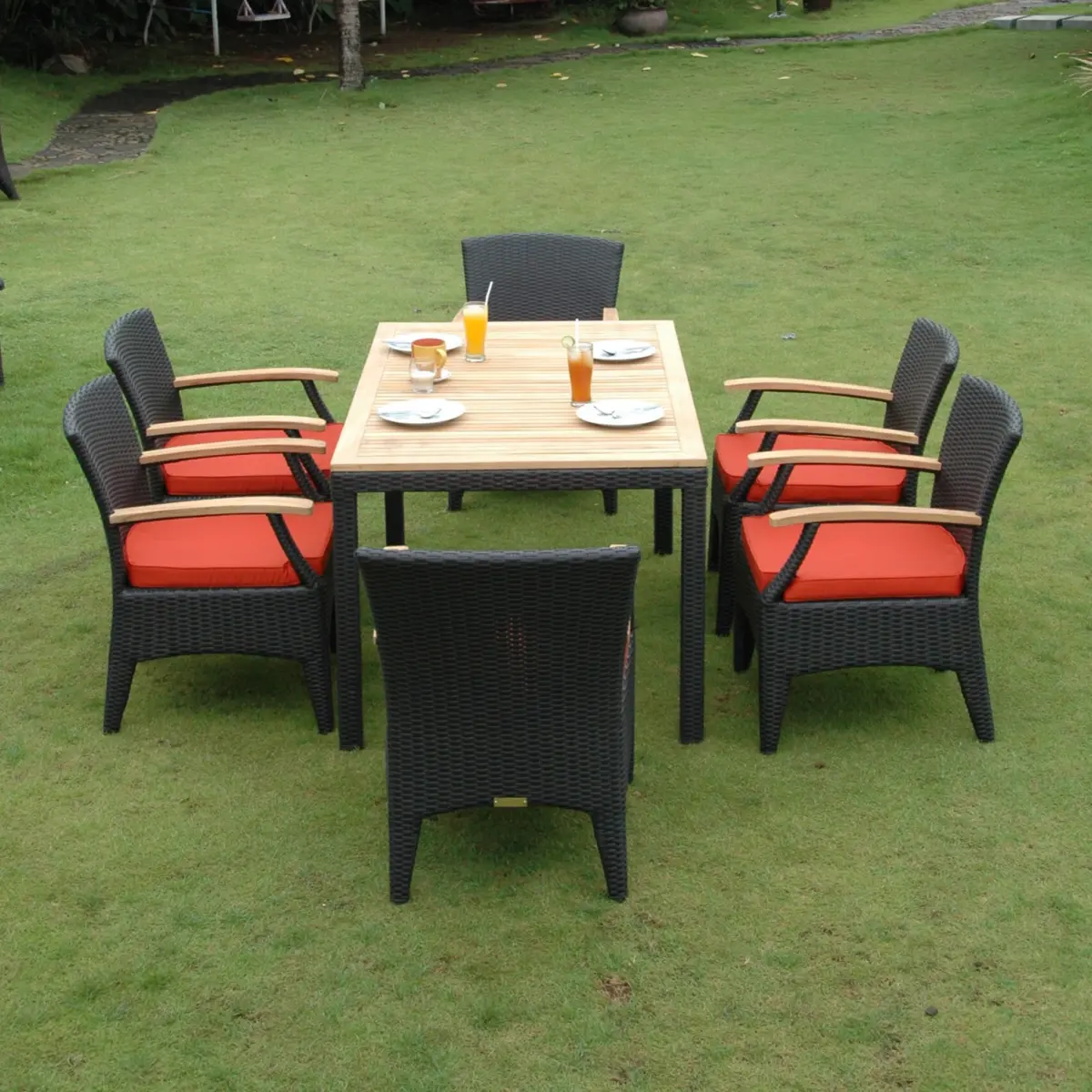 Anderson Teak - Bellagio 7-Pieces Dining Set - Image 4