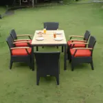 Anderson Teak - Bellagio 7-Pieces Dining Set - Image 4