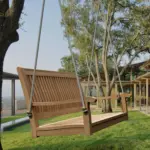 Anderson Teak - Del-Amo 48" Straight Swing Bench - Image 3