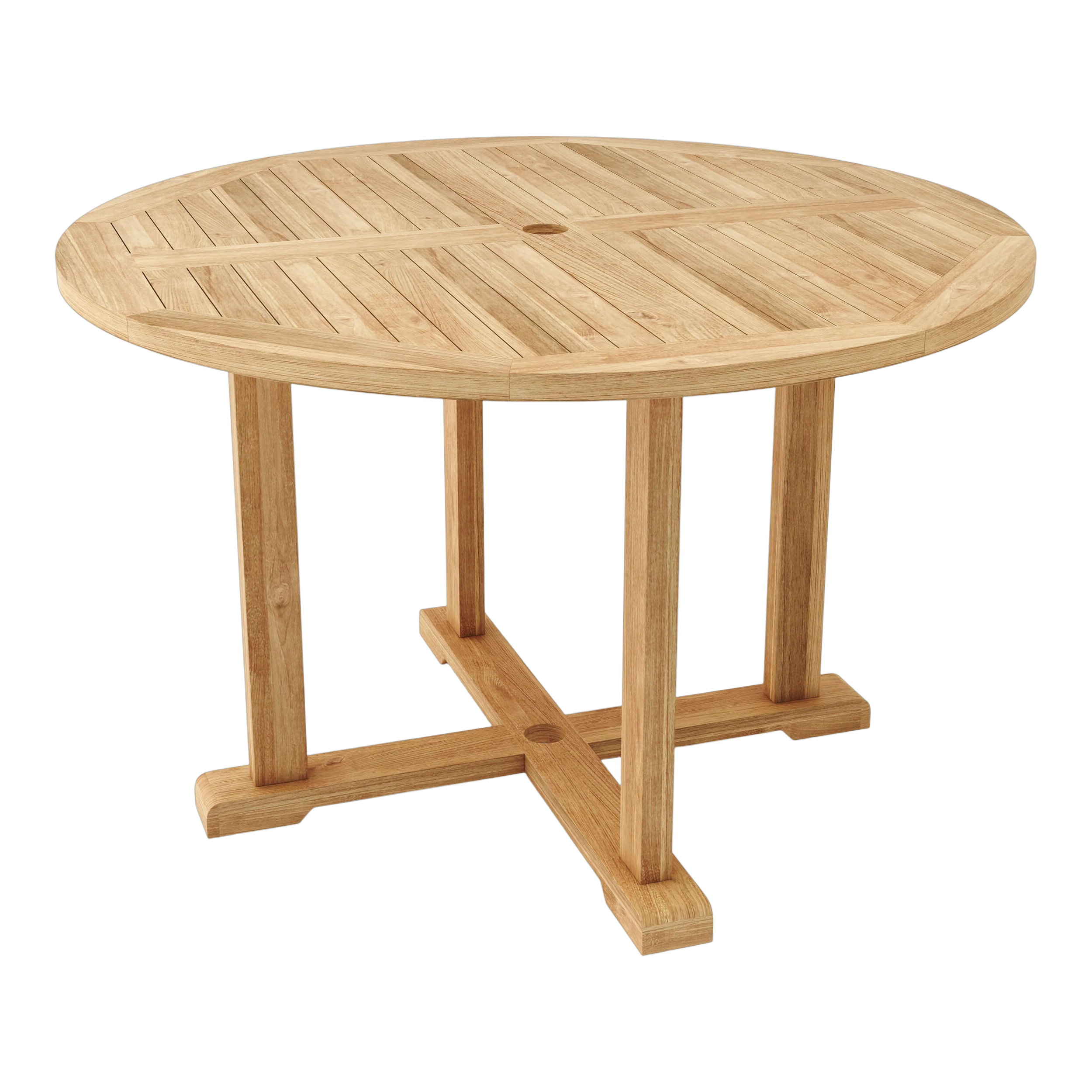 TB-004RF.01_Tosca_47_Round_Table_1 Anderson Teak - SET-36 5-pc Dining Table Set - Image 4