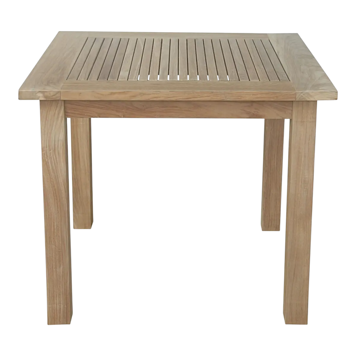 Anderson Teak - Bahama 35" Square Table Small Slats - Image 1