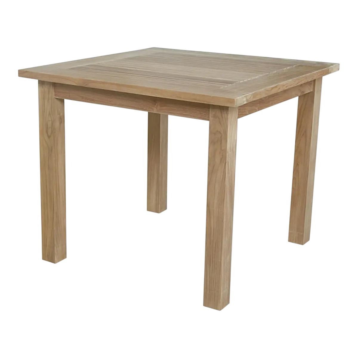Anderson Teak - Bahama 35" Square Table Small Slats - Image 2