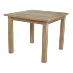 Anderson Teak - Bahama 35" Square Table Small Slats - Image 2