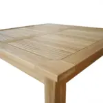 Anderson Teak - 47" Windsor Square Small Slat Dining Table - Image 4
