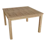 Anderson Teak - 47" Windsor Square Small Slat Dining Table