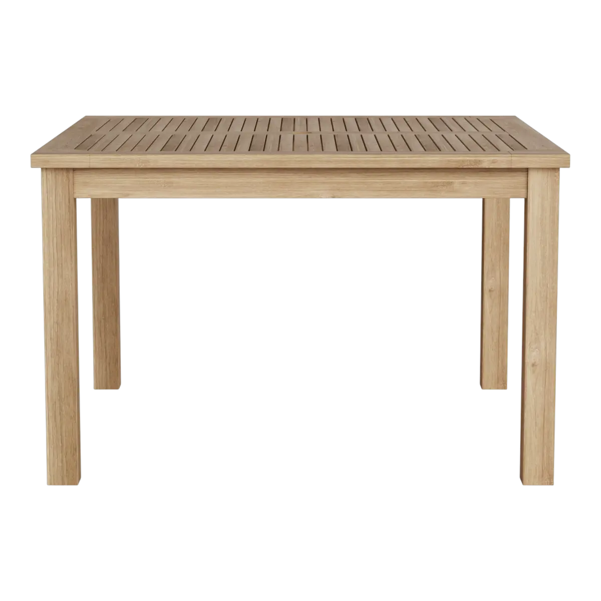 Anderson Teak - 47" Windsor Square Small Slat Dining Table - Image 2