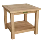 Anderson Teak - 22" Square 2-Tier Side Table