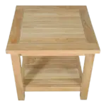 Anderson Teak - 22" Square 2-Tier Side Table - Image 3