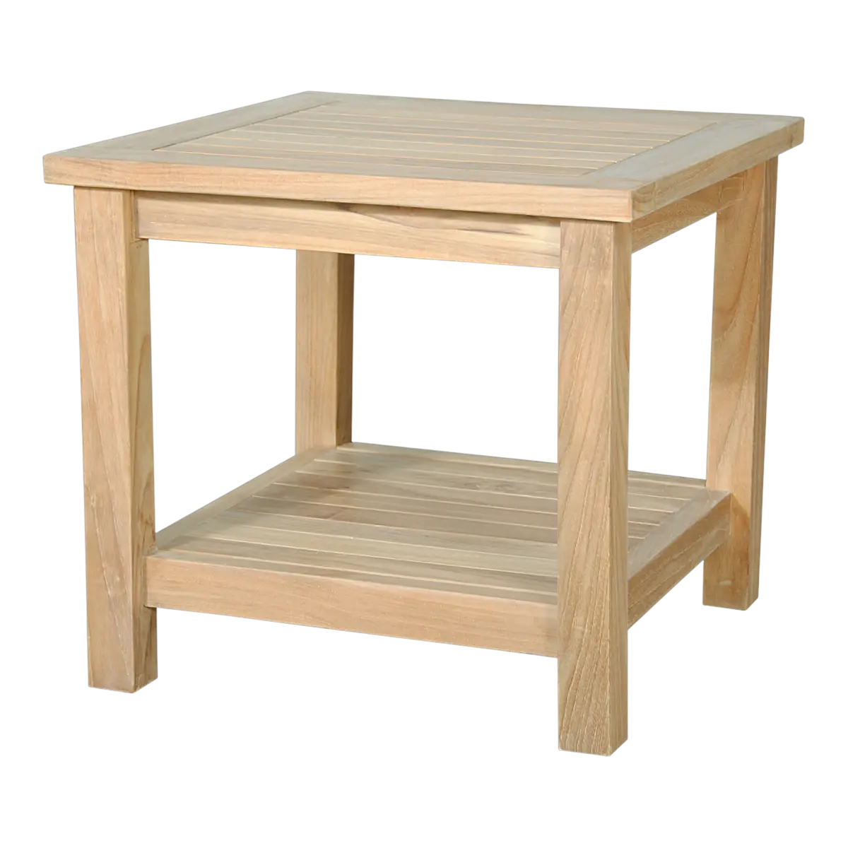 Anderson Teak - 22" Square 2-Tier Side Table - Image 4
