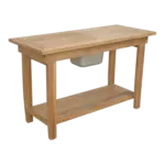 Anderson Teak - Nautilus Console Table w/ SS Container - Image 2