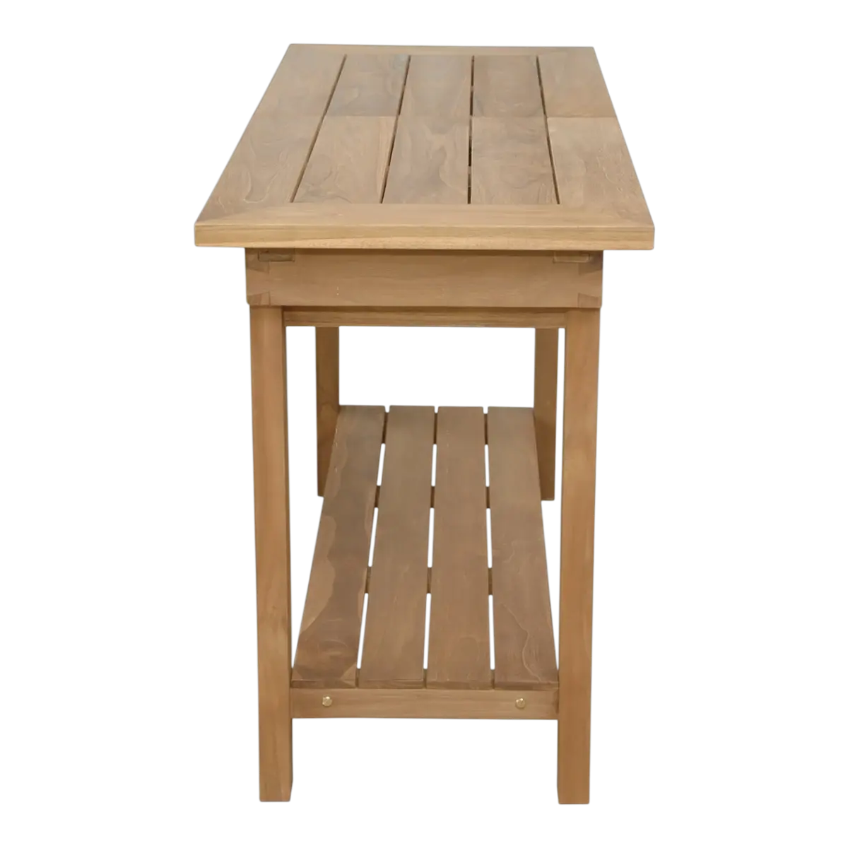 Anderson Teak - Nautilus Console Table w/ SS Container - Image 4