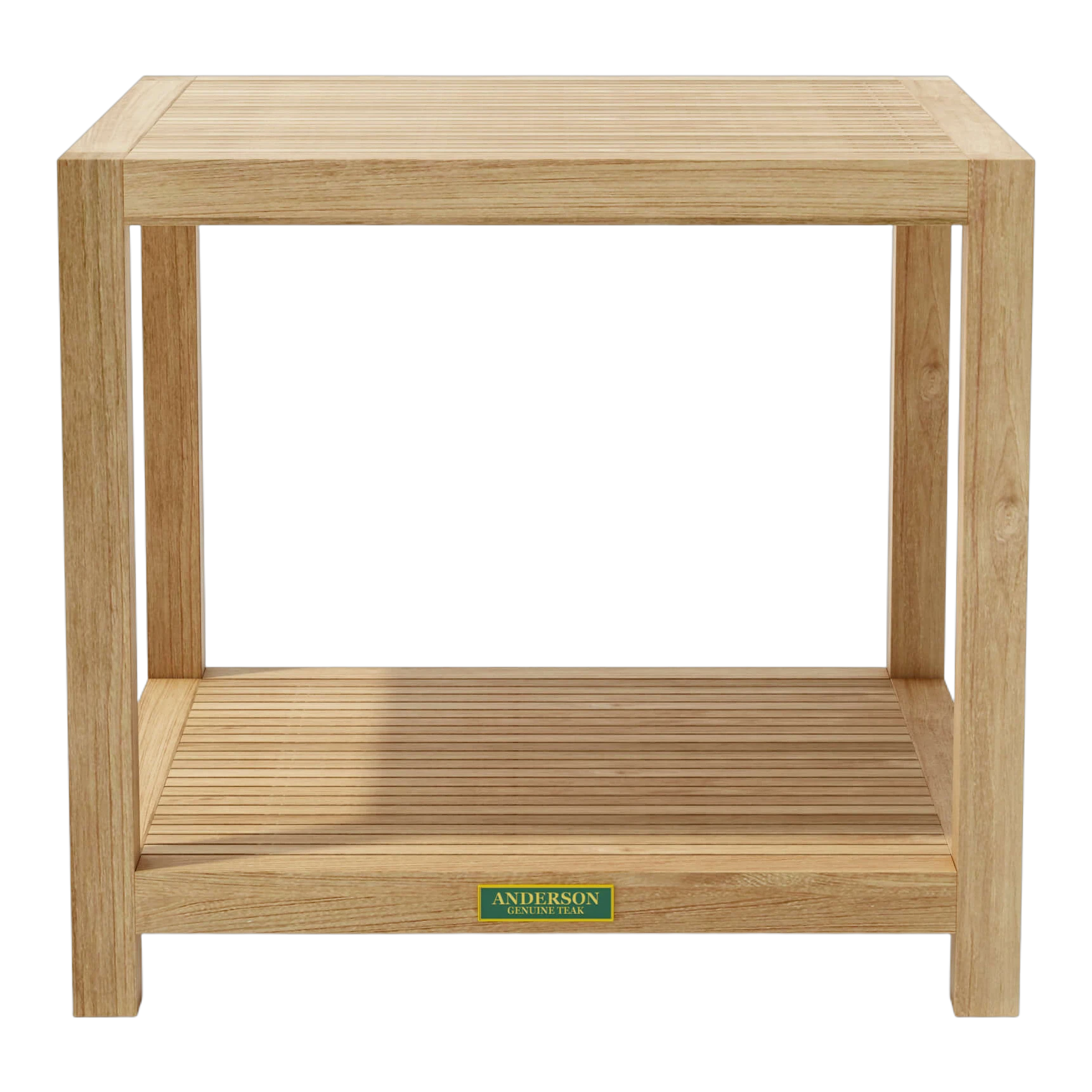 TB-5656-Glenmore-Side-Table-with-Shelf.02 Anderson Teak - Glenmore 22" Side Table w/ 1-Tier - Image 2
