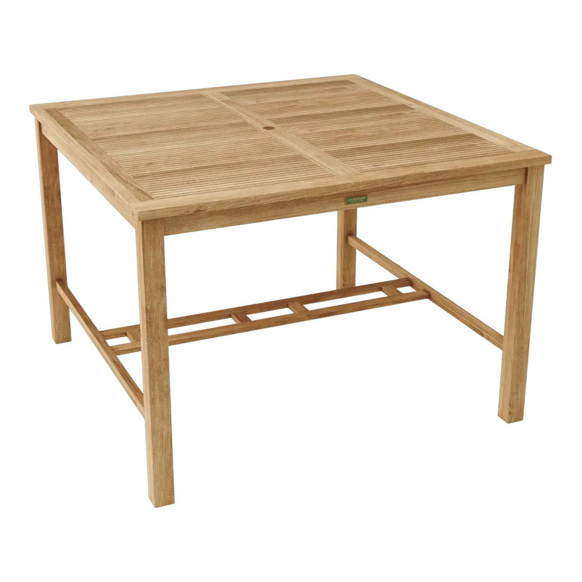 Anderson Teak - Windsor 59" Square Bar Table - Image 1