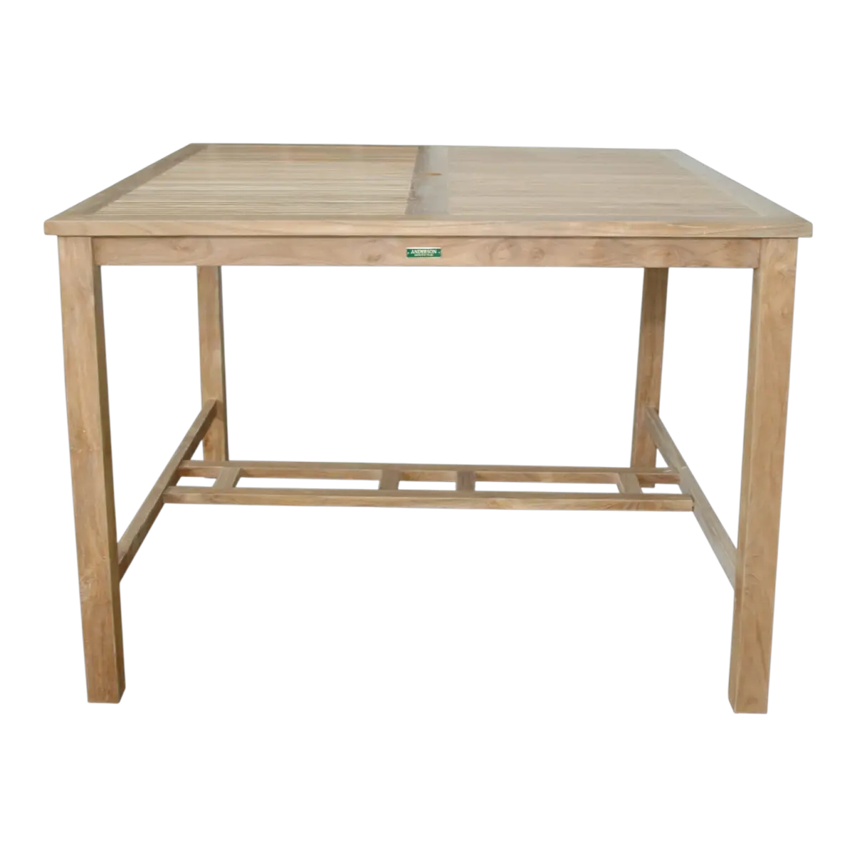 Anderson Teak - Windsor 59" Square Bar Table - Image 5