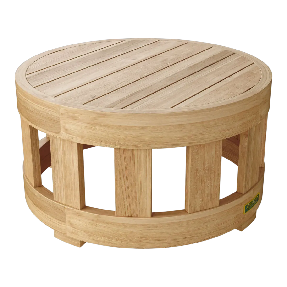 Anderson Teak - Circular Coffee Table - Image 1