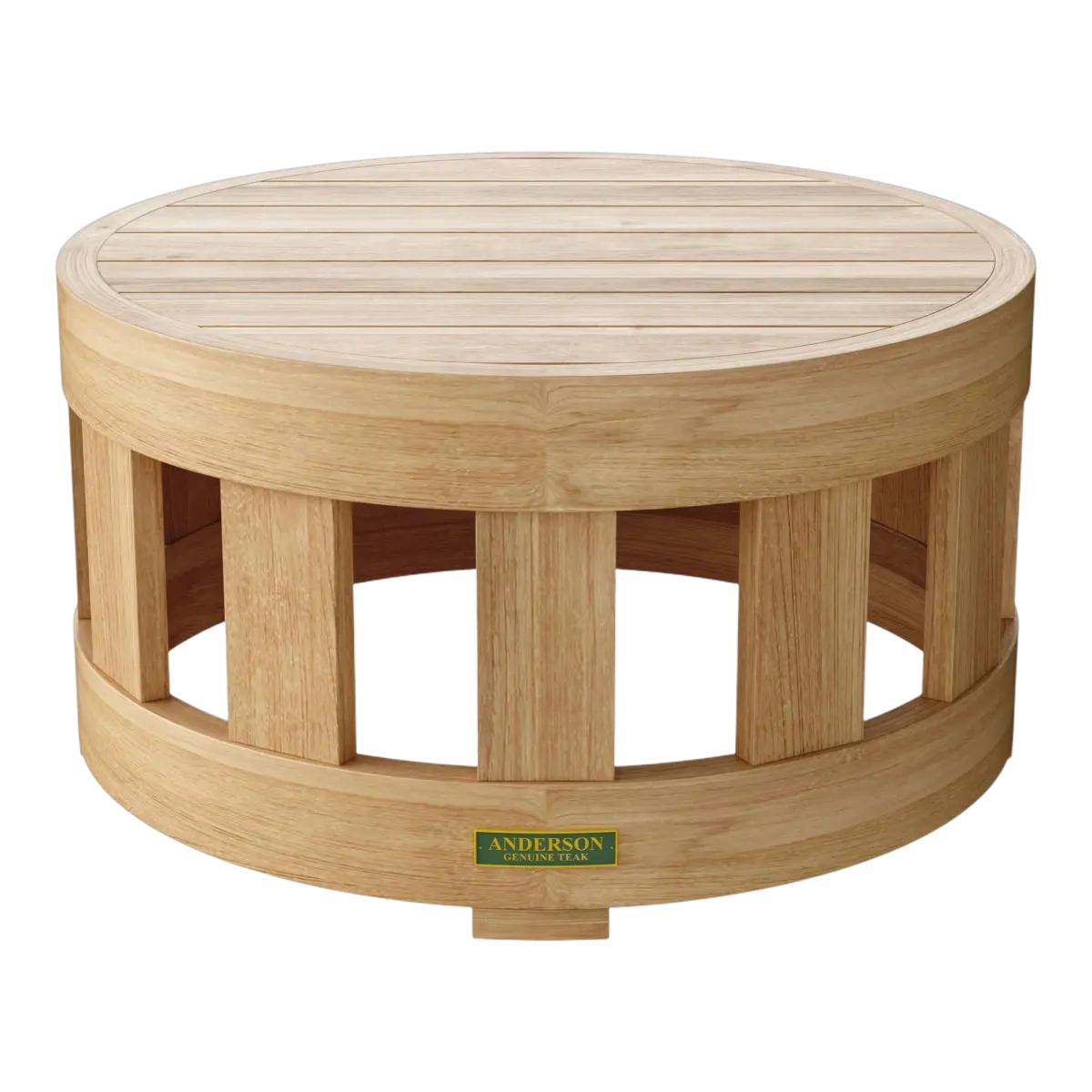 Anderson Teak - Circular Coffee Table - Image 2