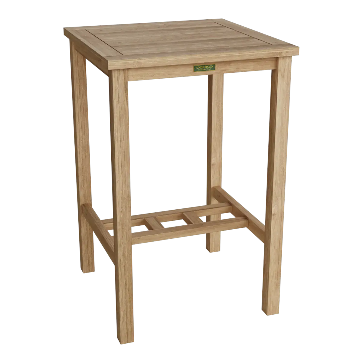 Anderson Teak - Avalon 27" Square Bar Table - Image 1