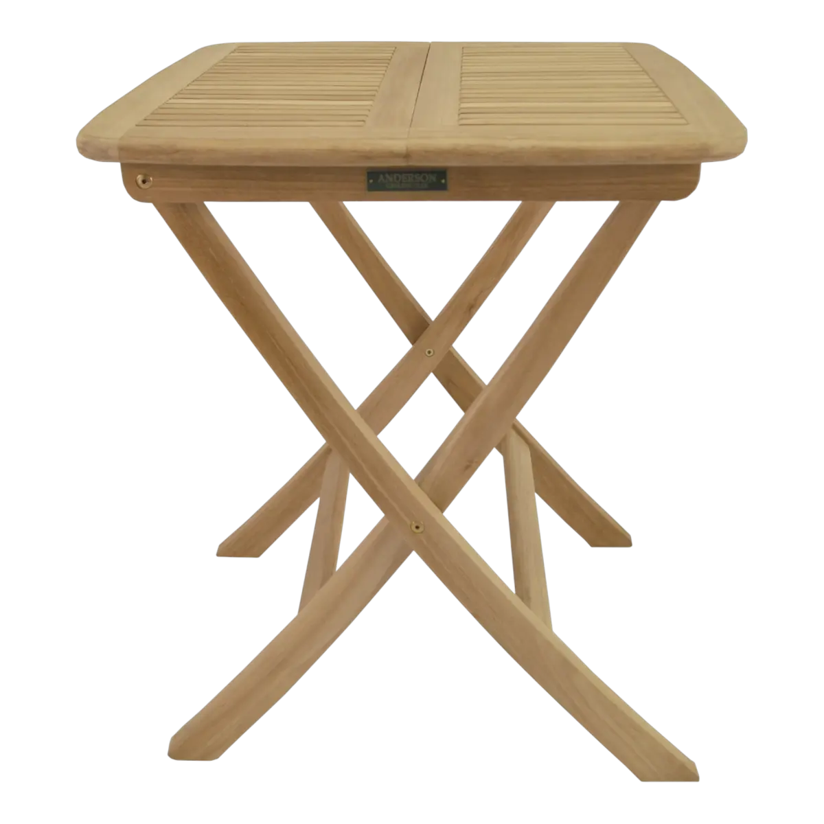 Anderson Teak - Windsor 24" Square Picnic Folding Table - Image 1