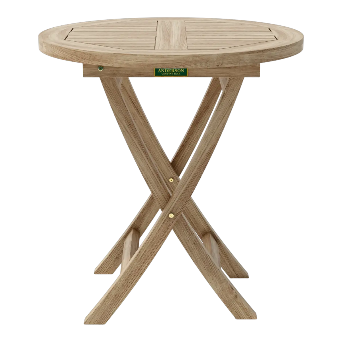 Anderson Teak - Bahama 27" Round Bistro Folding Table