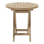 Anderson Teak - Bahama 27" Round Bistro Folding Table - Image 3
