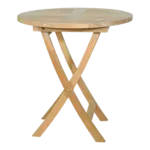Anderson Teak - Bahama 27" Round Bistro Folding Table - Image 5