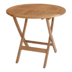 Anderson Teak - Windsor 31" Round Picnic Folding Table - Image 5