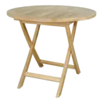 Anderson Teak - Windsor 31" Round Picnic Folding Table - Image 4