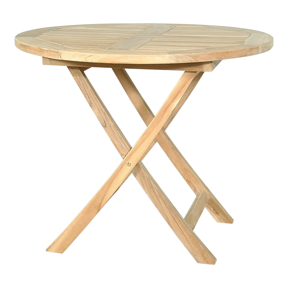 Anderson Teak - Bahama 35" Round Bistro Folding Table - Image 2