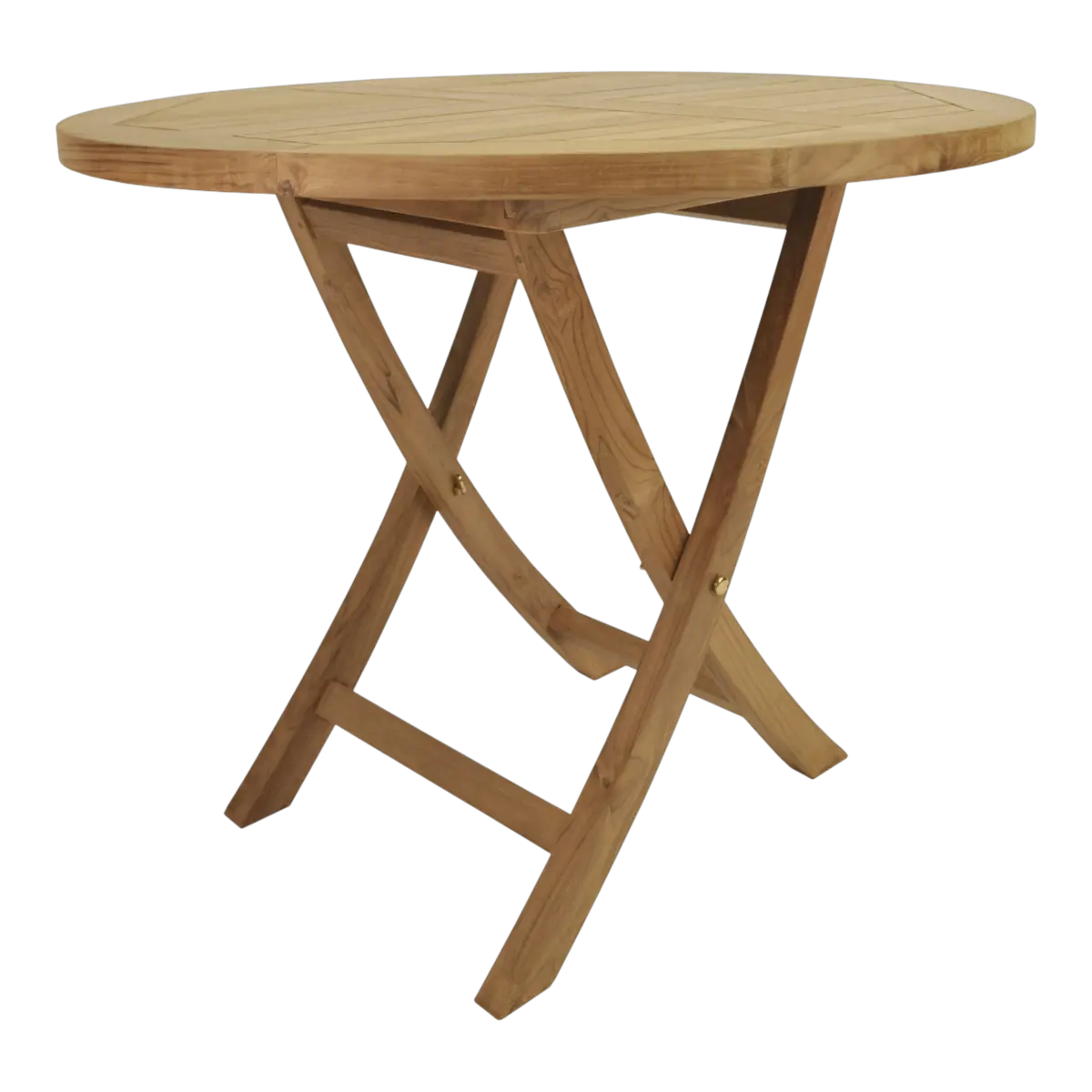 Anderson Teak - Bahama 35" Round Bistro Folding Table - Image 1