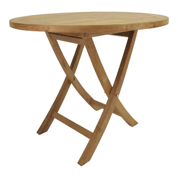 Anderson Teak - Bahama 35" Round Bistro Folding Table