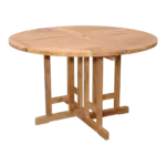 Anderson Teak - Butterfly 47" Round Folding Table