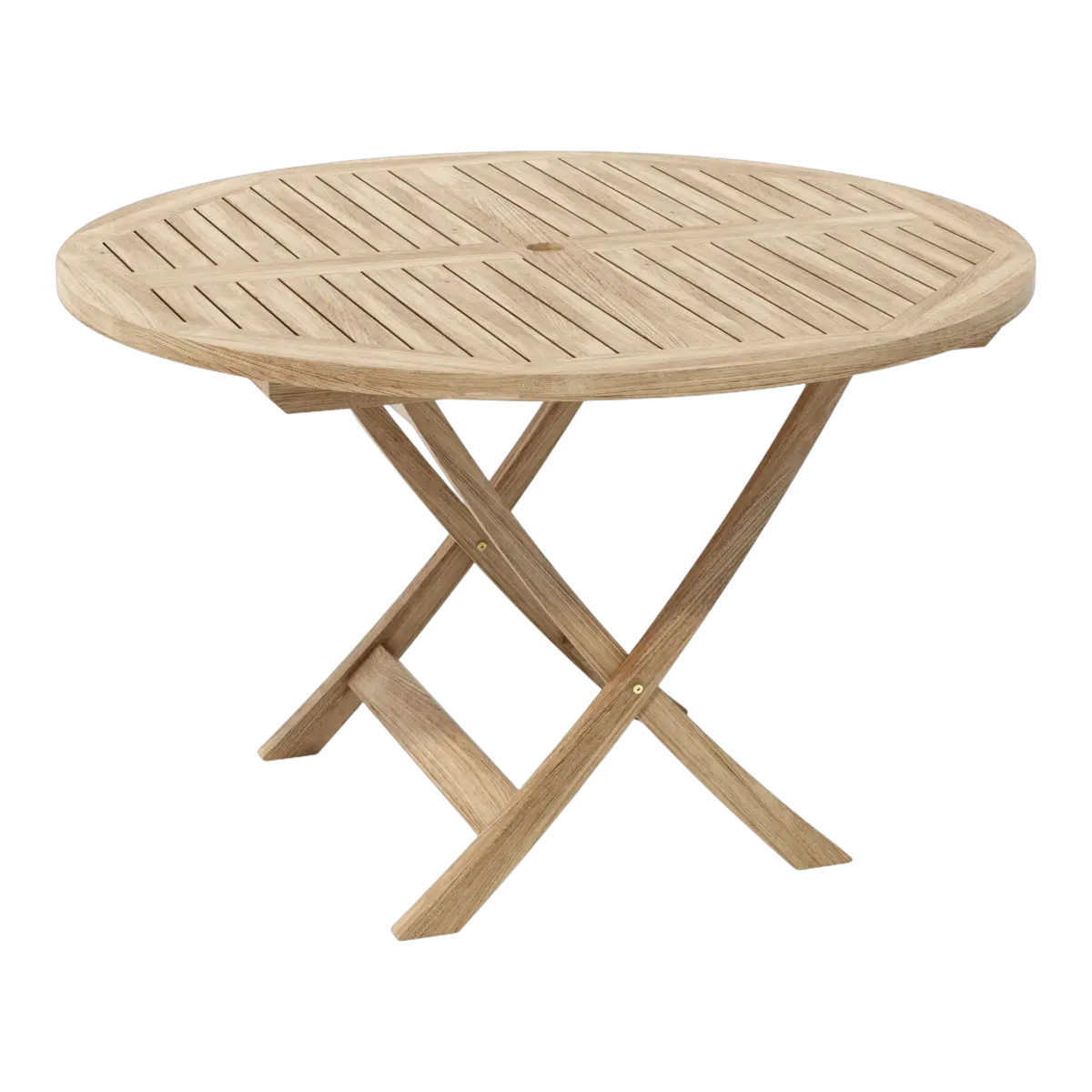 Anderson Teak - Bahama 47" Round Folding Table - Image 1
