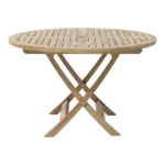 Anderson Teak - Bahama 47" Round Folding Table - Image 2