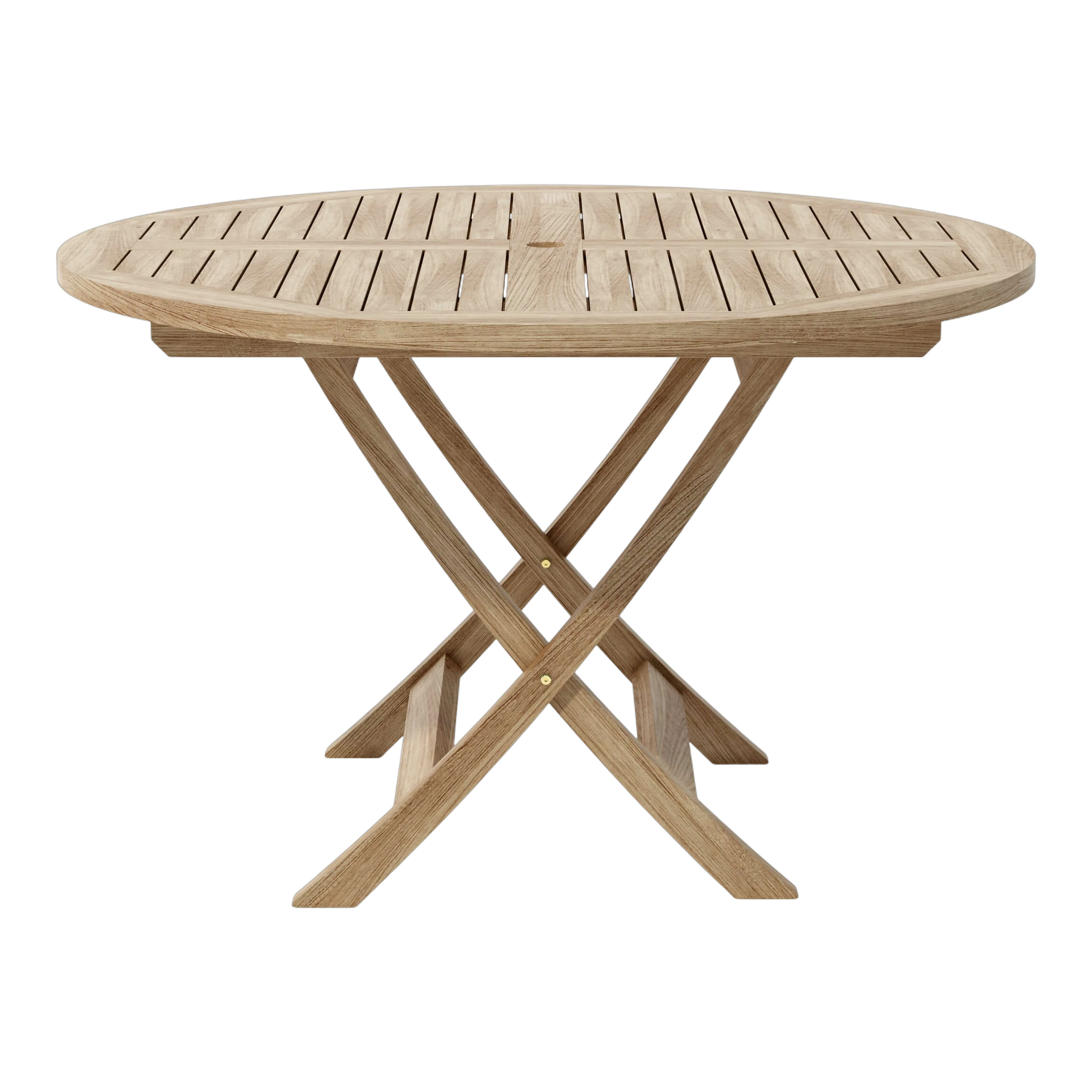 TBF-047R-Bahama-47-Round-Folding-Table_rev01.02 Anderson Teak - Bahama 47" Round Folding Table - Image 2
