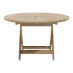 Anderson Teak - Bahama 47" Round Folding Table - Image 3