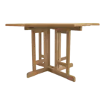 Anderson Teak - Butterfly 47" Octagonal FoldingTable - Image 2