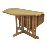 Anderson Teak - Butterfly 47" Octagonal FoldingTable - Image 4