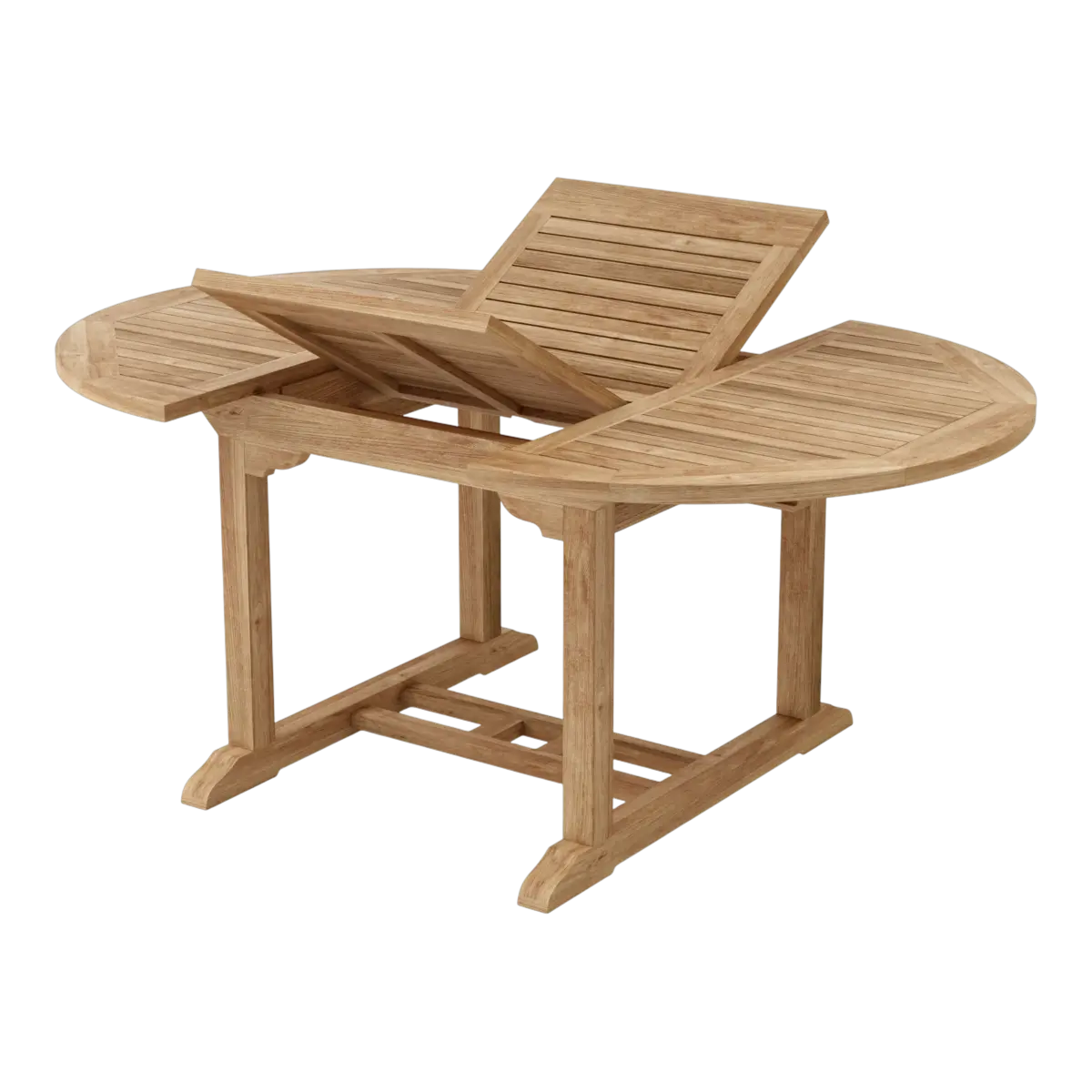 Anderson Teak - Bahama 71" Oval Extension Table Extra Thick Wood - Image 2
