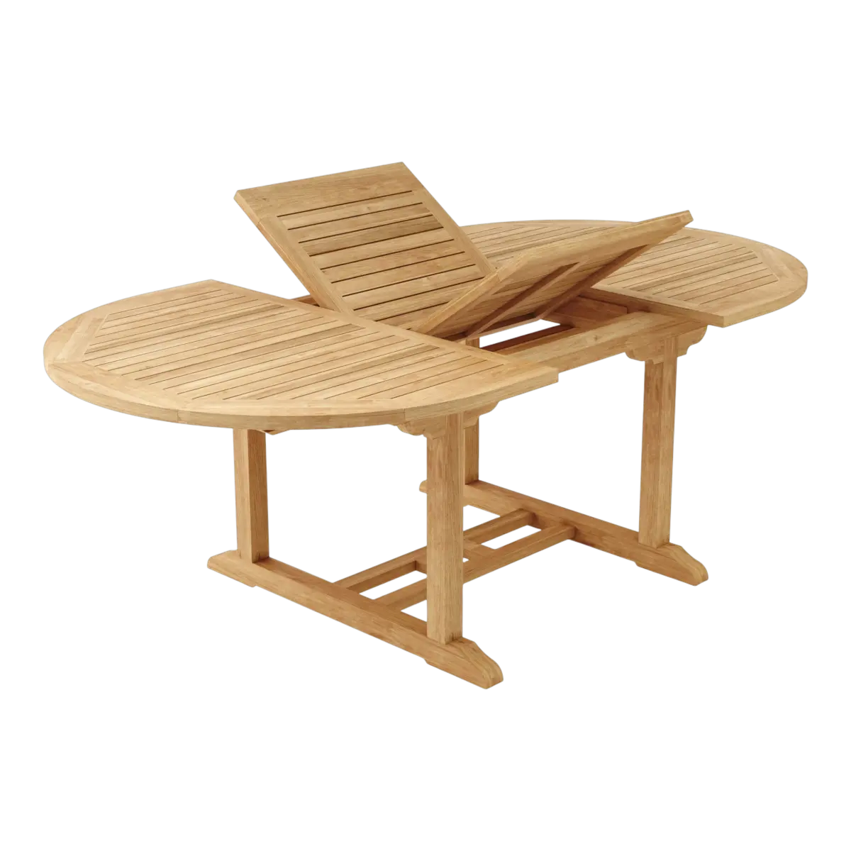 Anderson Teak - Bahama 87" Oval Extension Table Extra Thick Wood - Image 2